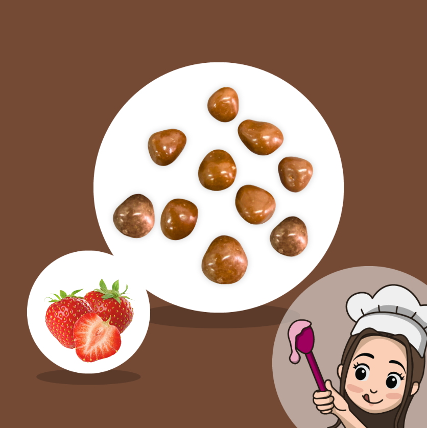 Lia's Gefriergetrocknete Schoko-Erdbeeren - Vollmilch