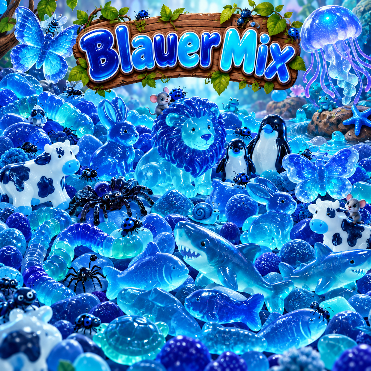 Blauer Mix
