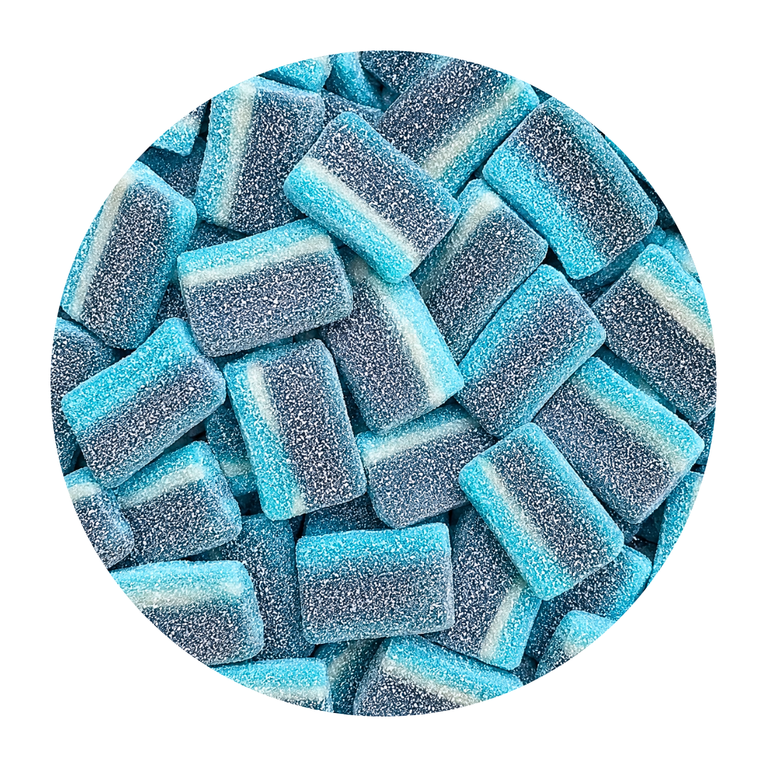 Blaue Melonen (gezuckert)