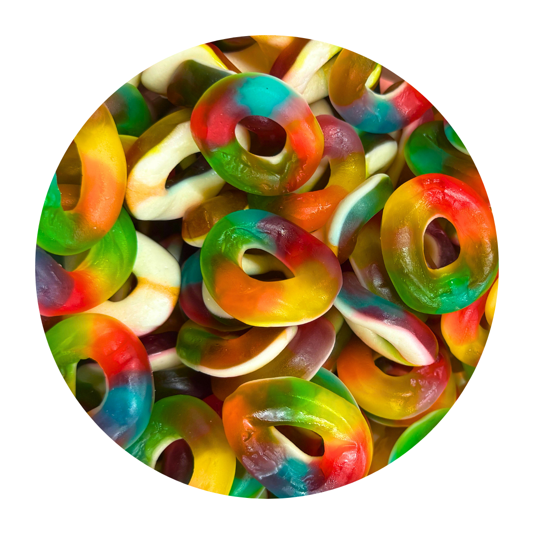 Regenbogen Ringe