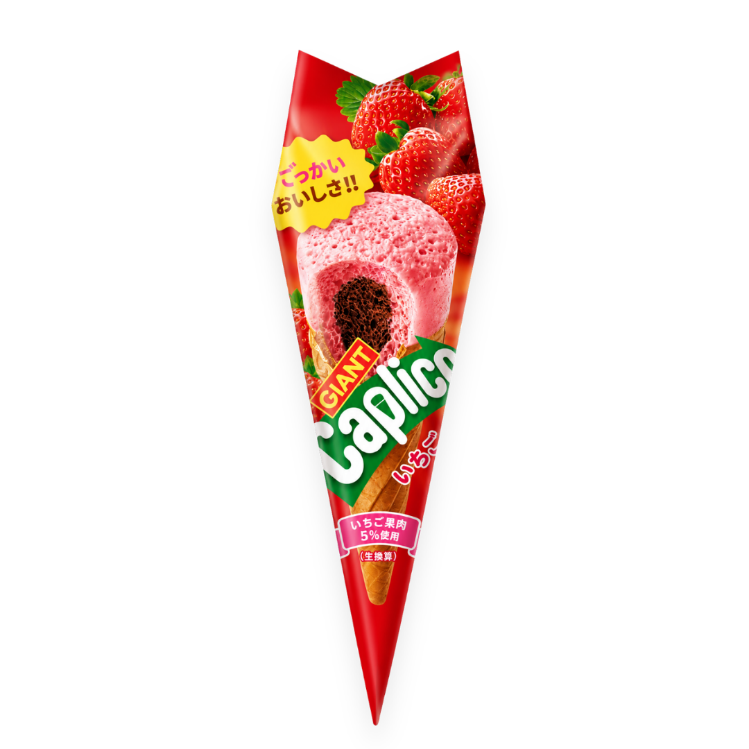 Glico Giant Caplico Strawberry