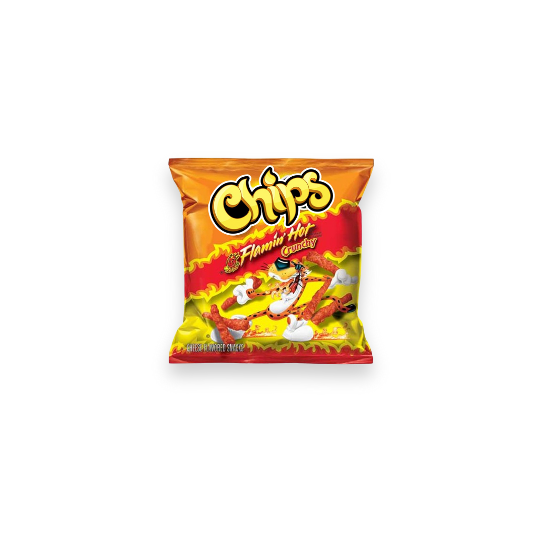 Chips Flamin Hot Crunchy 35g