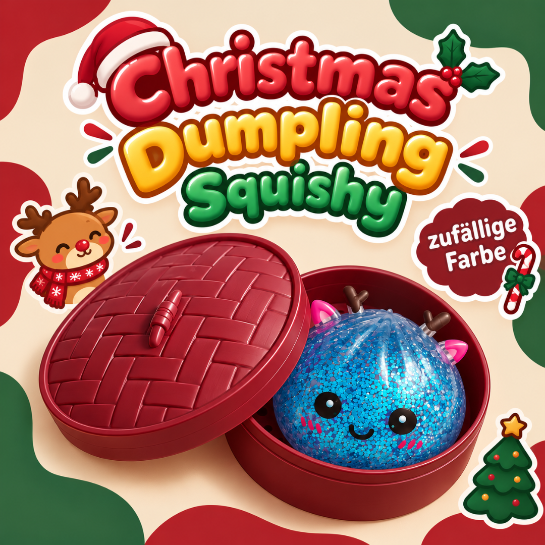 Christmas Dumpling Squishy