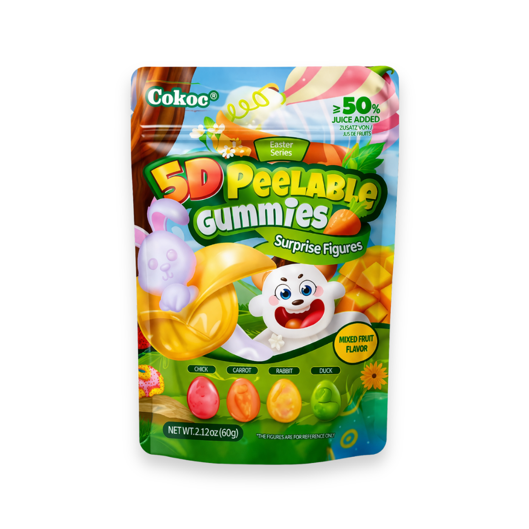 5D Peelable Gummies Easter