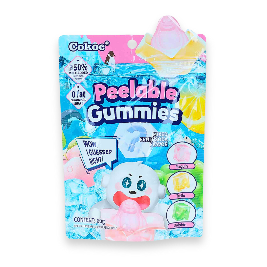 Peelable Gummies - Mixed Fruit Soda
