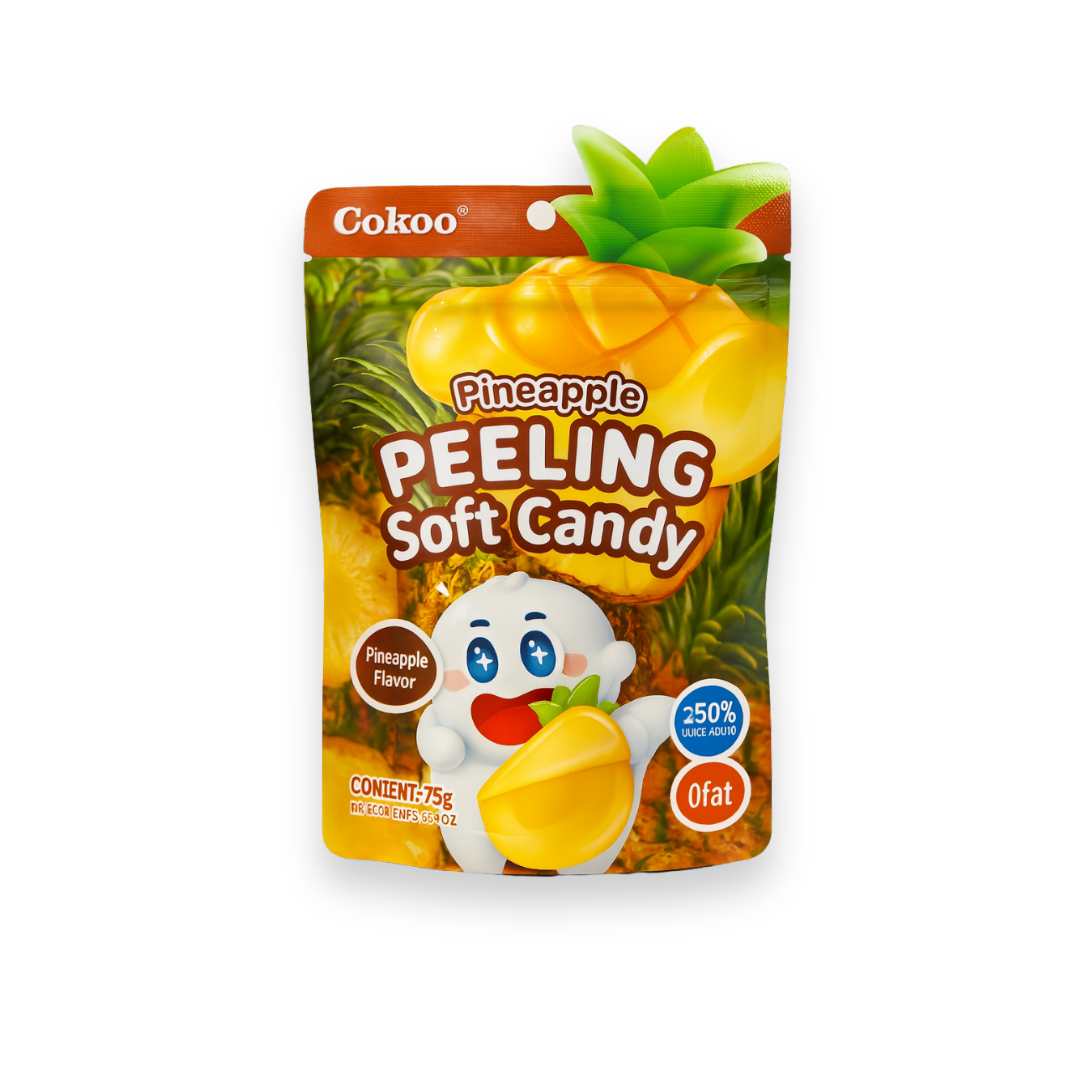Peeling Soft Candy - Pineapple