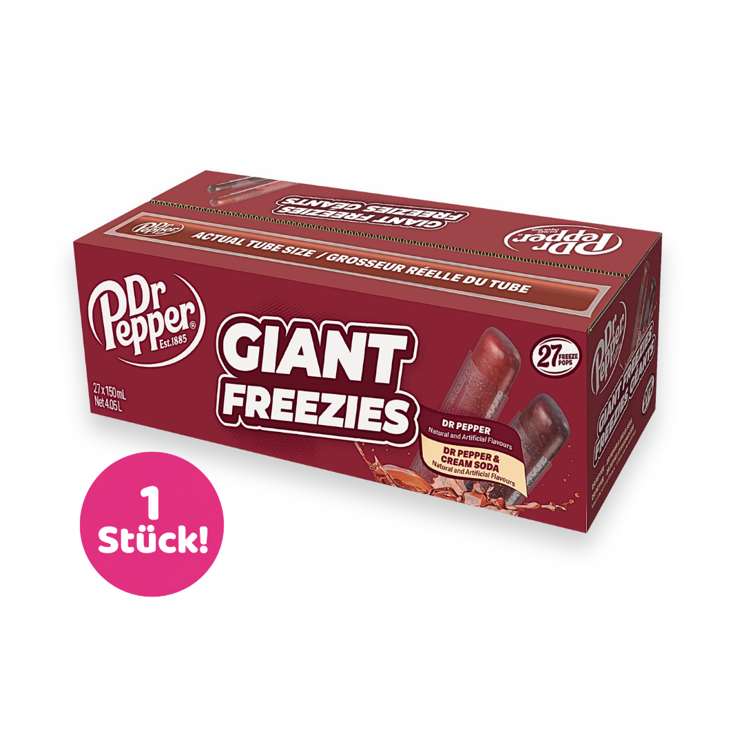 Dr. Pepper Giant Freezies