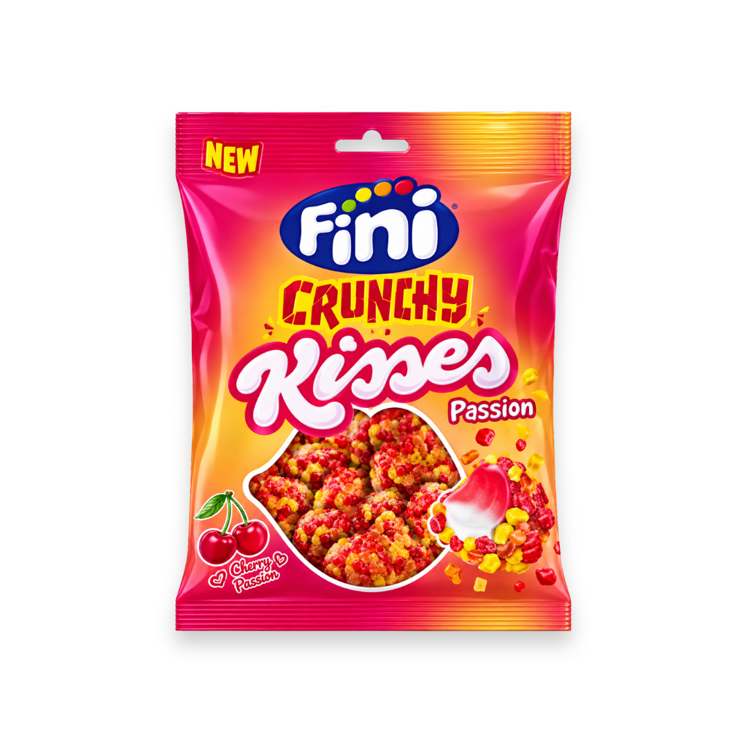 Fini Crunchy Kisses Cherry Passion