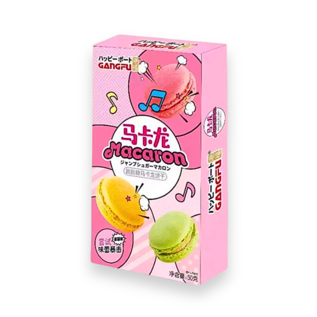 Gangfu Popping Macarons - Strawberry