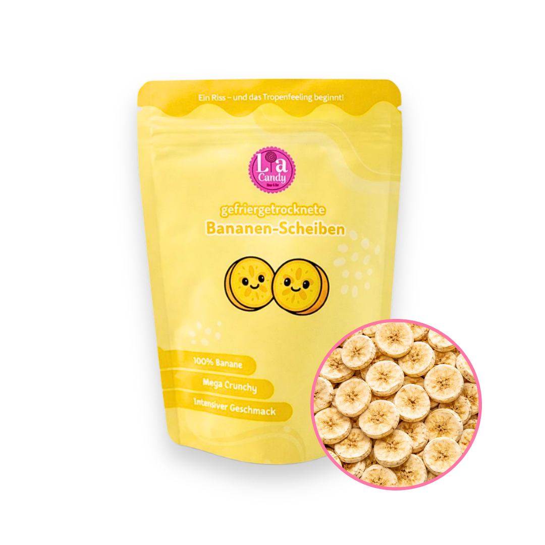 Lia's Gefriergetrocknete Bananen-Scheiben