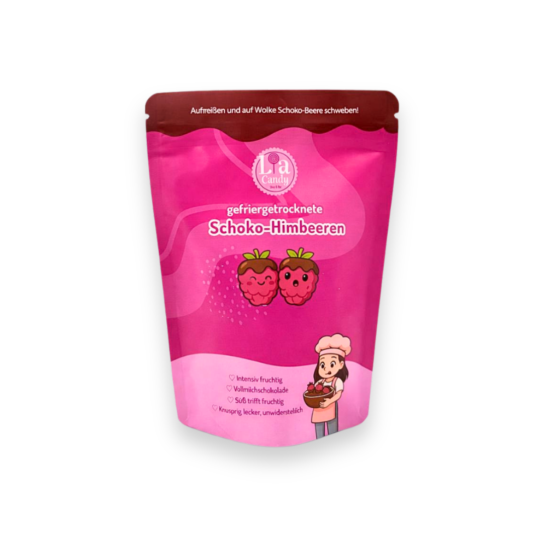 Lia's Gefriergetrocknete Schoko-Himbeeren - Vollmilch