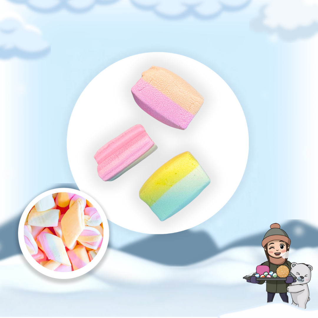 Gefriergetrocknete Mallow Bites