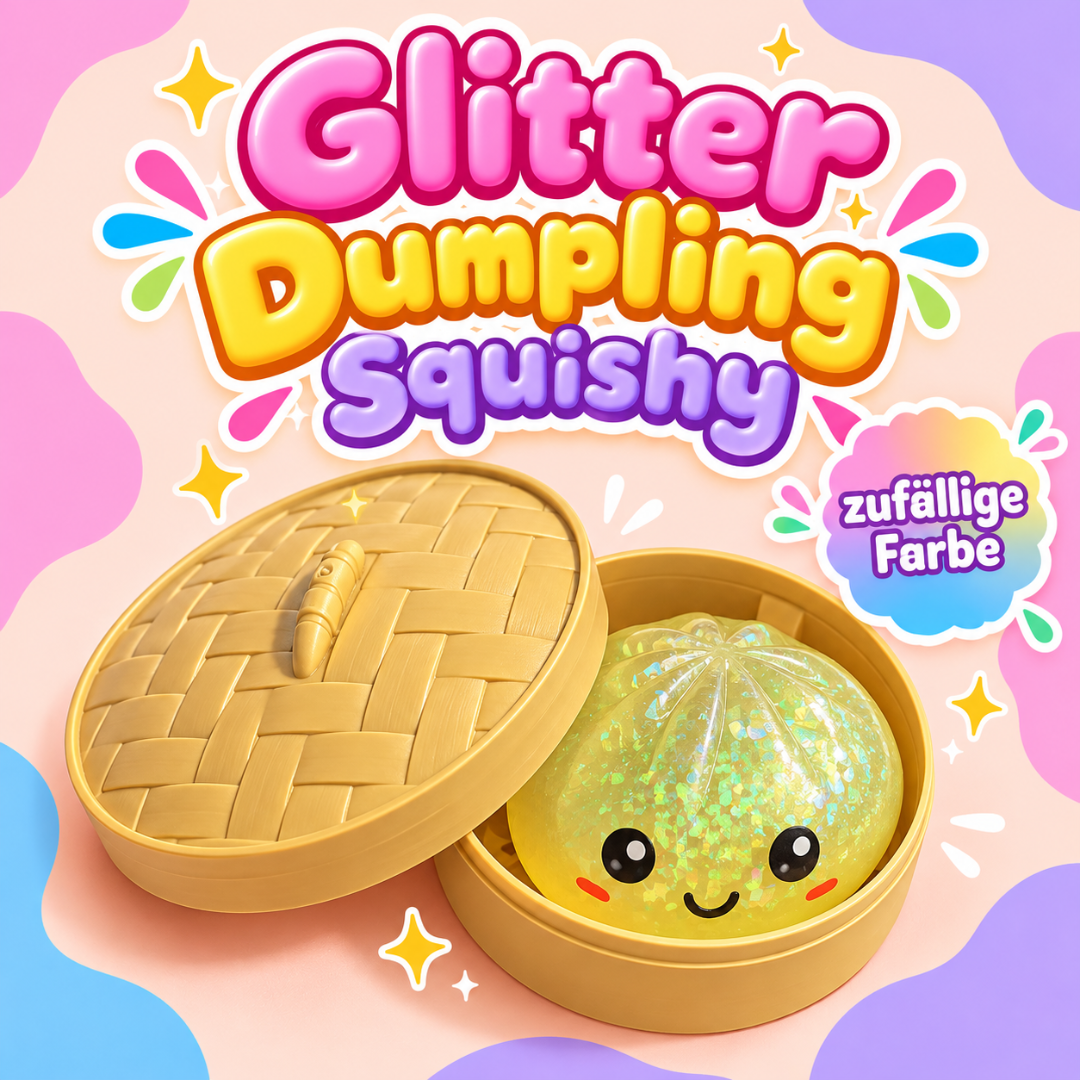 Glitter Dumpling Squishy