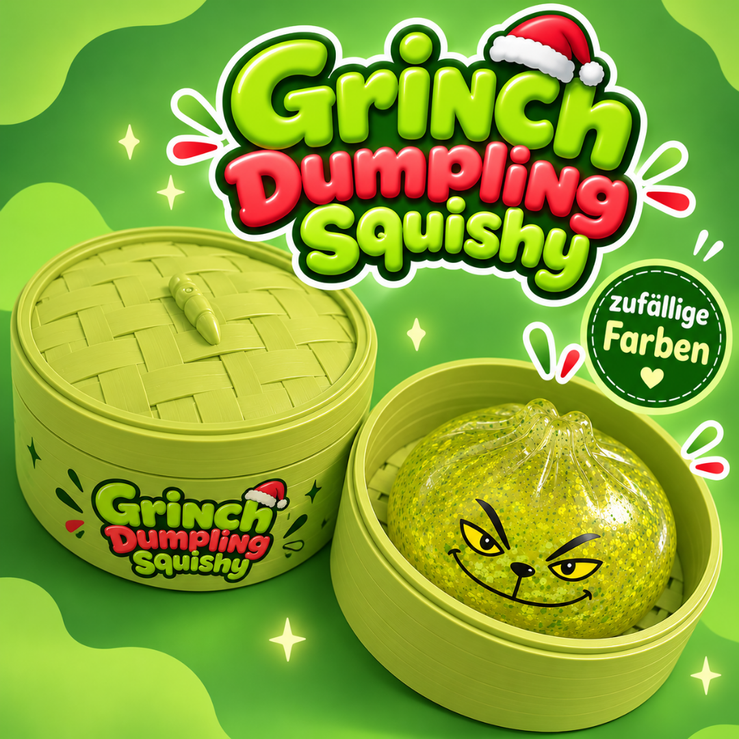 Grinch Dumpling Squishy