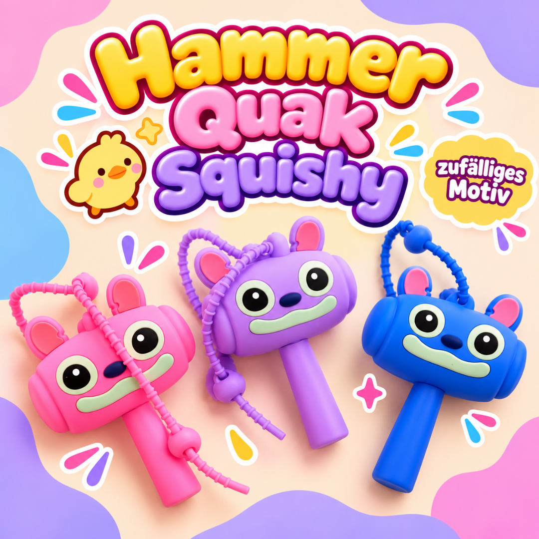 Stitch Hammer Quak Squishy