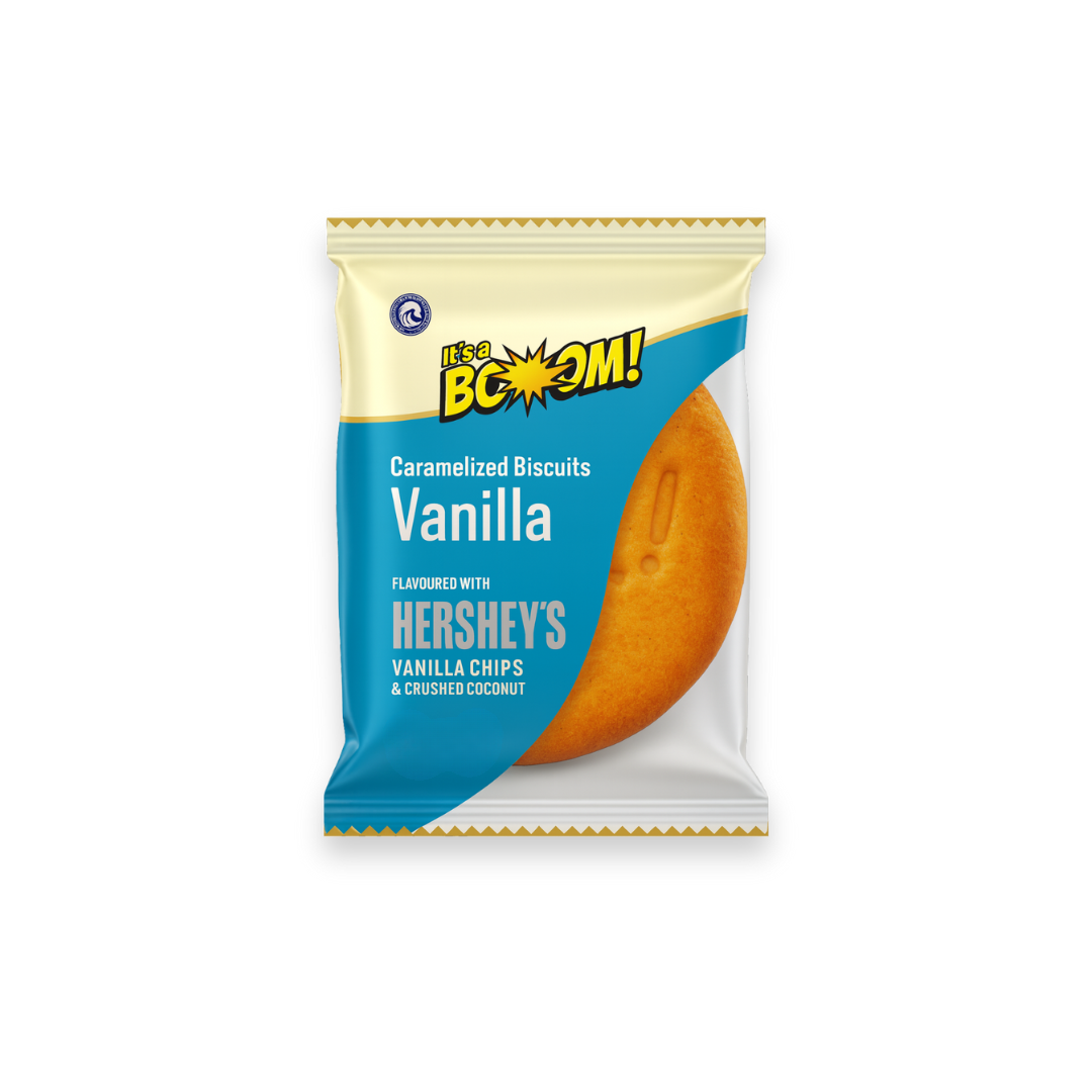 It's A Boom! Vanilla Biscuits with Hershey's