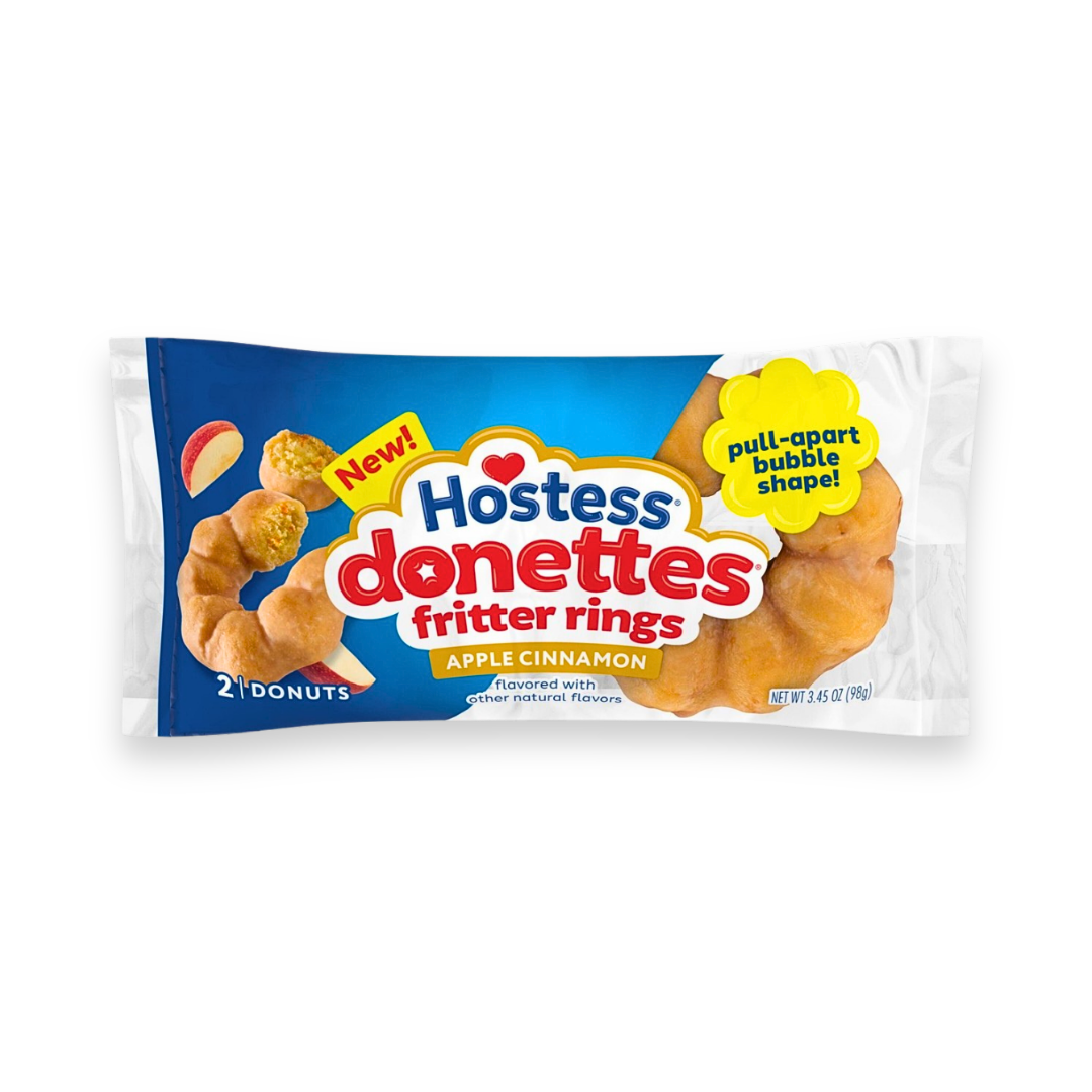 Hostess Donettes Fritter Rings Apple Cinnamon