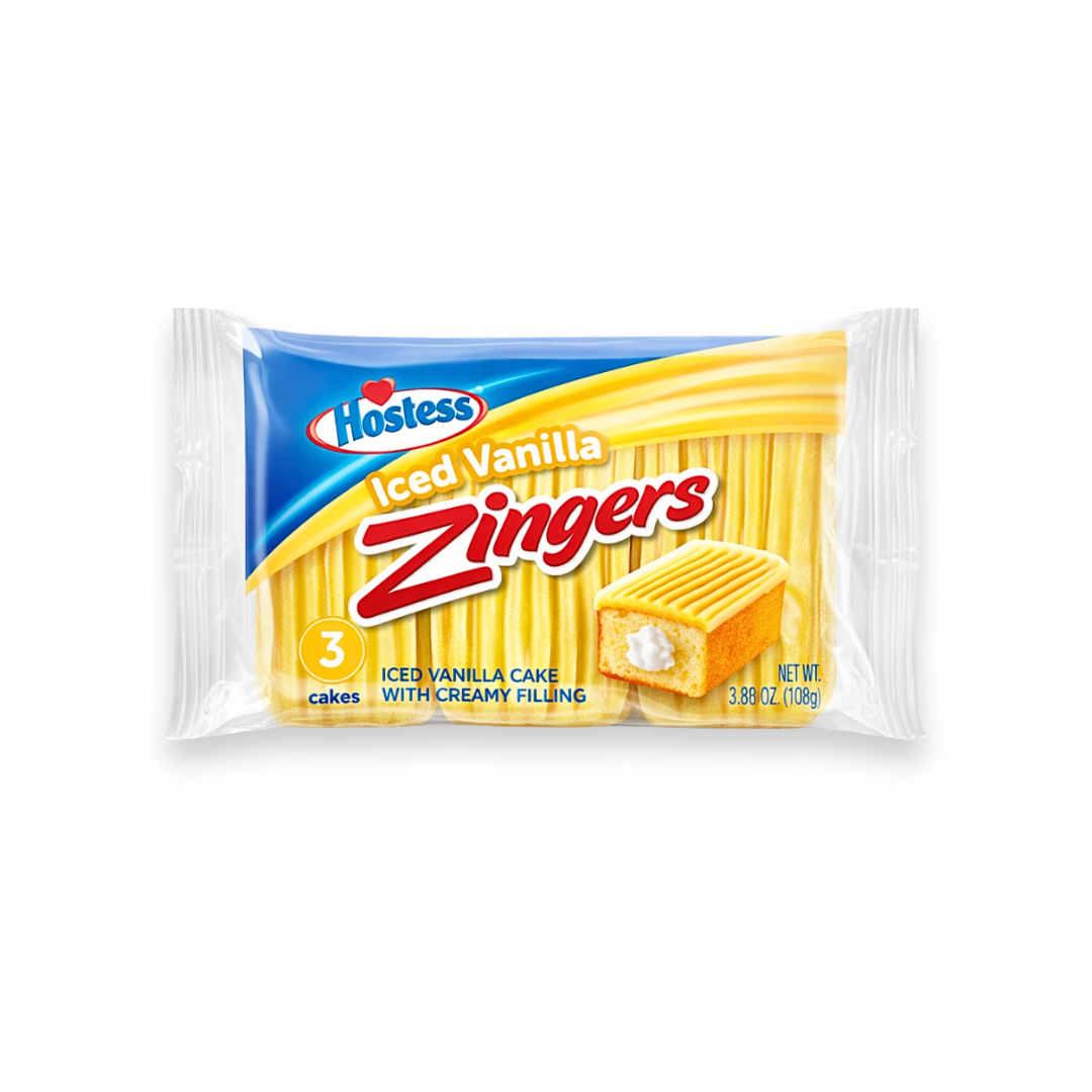 Hostess Zingers Iced Vanilla