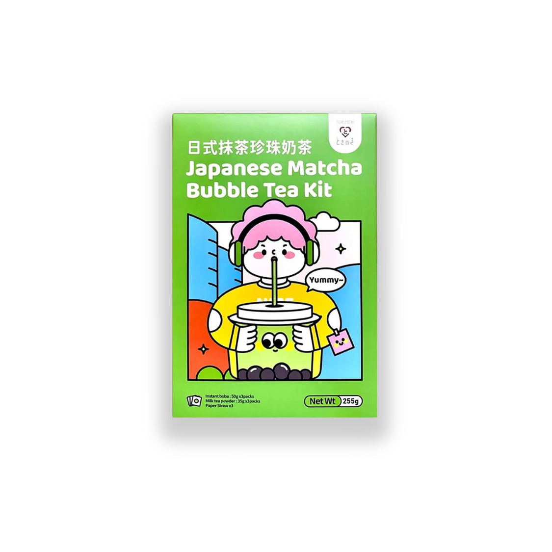 Tokimeki Bubble Tea Kit - Matcha