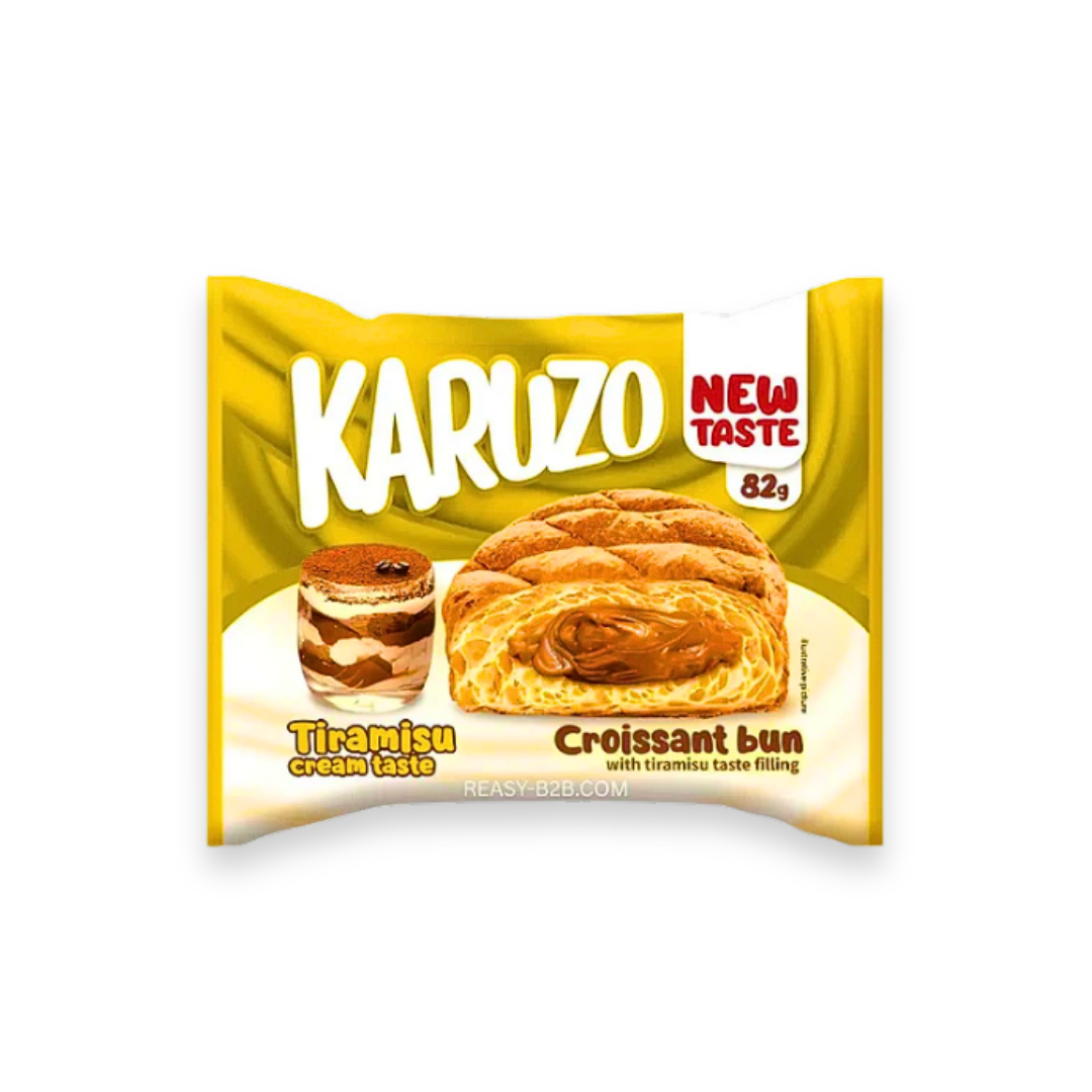 Karuzo Croissant Bun Tiramisu Cream