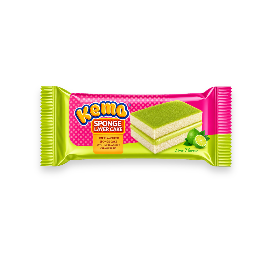Kemo Sponge Layer Cake Lemon Creme