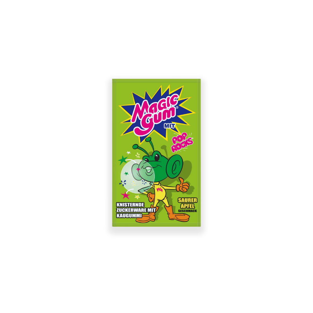 Magic Gum Pop Rocks - Saurer Apfel