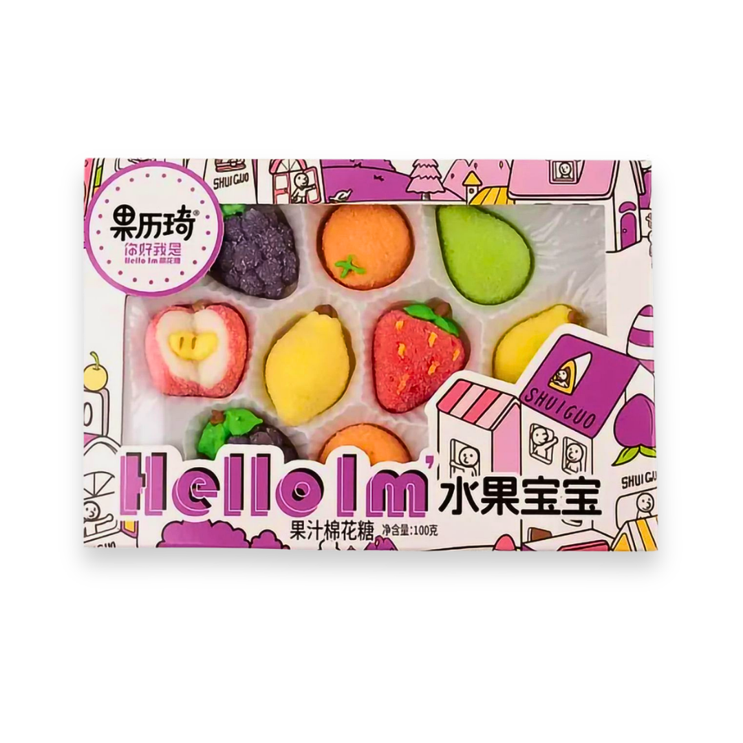 Marshmallow Hello Fruits Shape