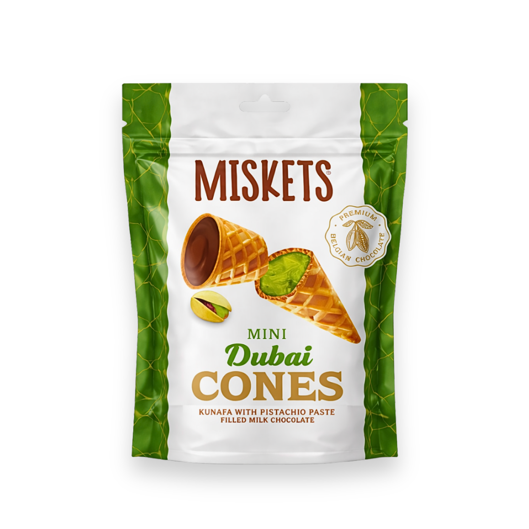 Miskets Mini Cornet Dubai Style