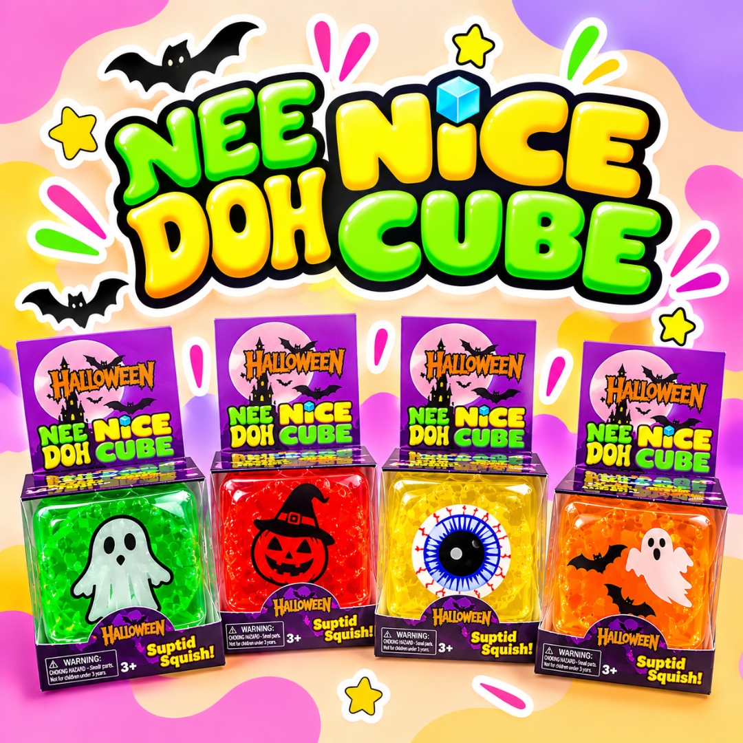 Nee Doh Halloween Nice Cube