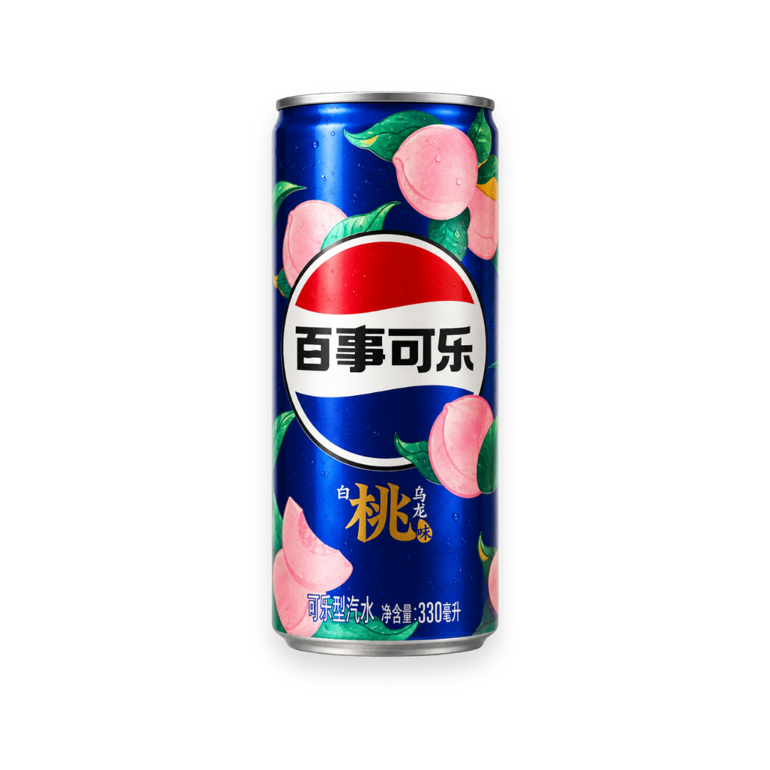 Pepsi White Peach China