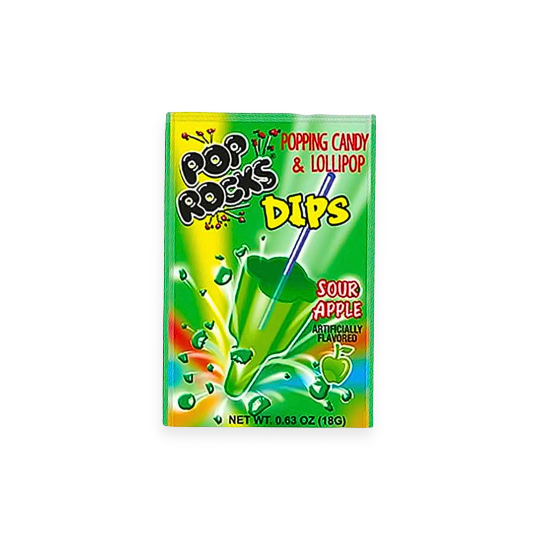 Pop Rocks Dips Sour Apple