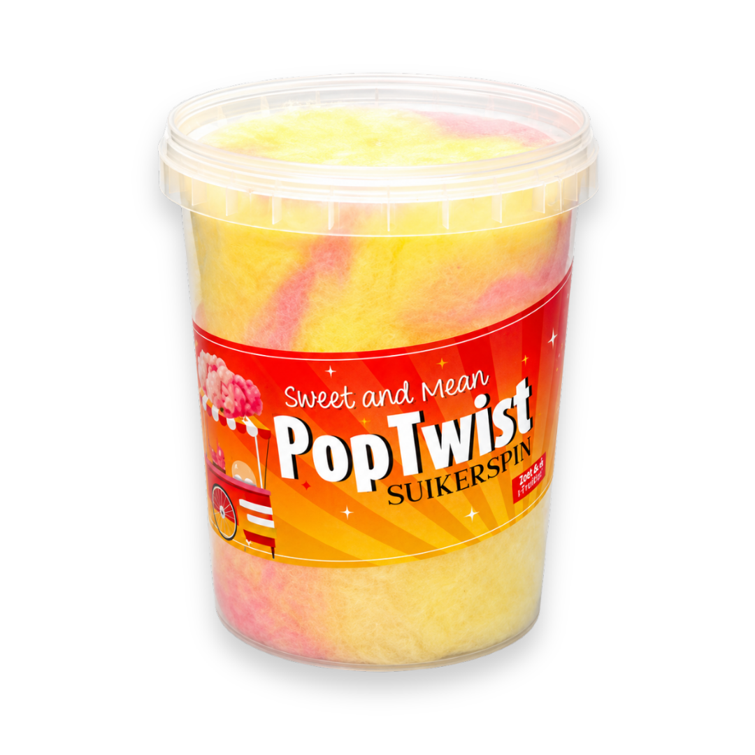 Pop Twist Cotton Candy Strawberry & Banana