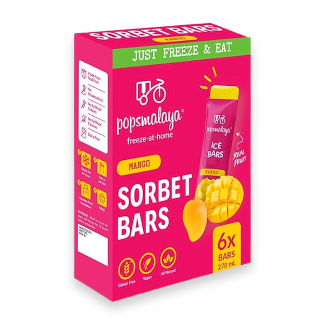 Popsmalaya Sorbet Bars - Mango