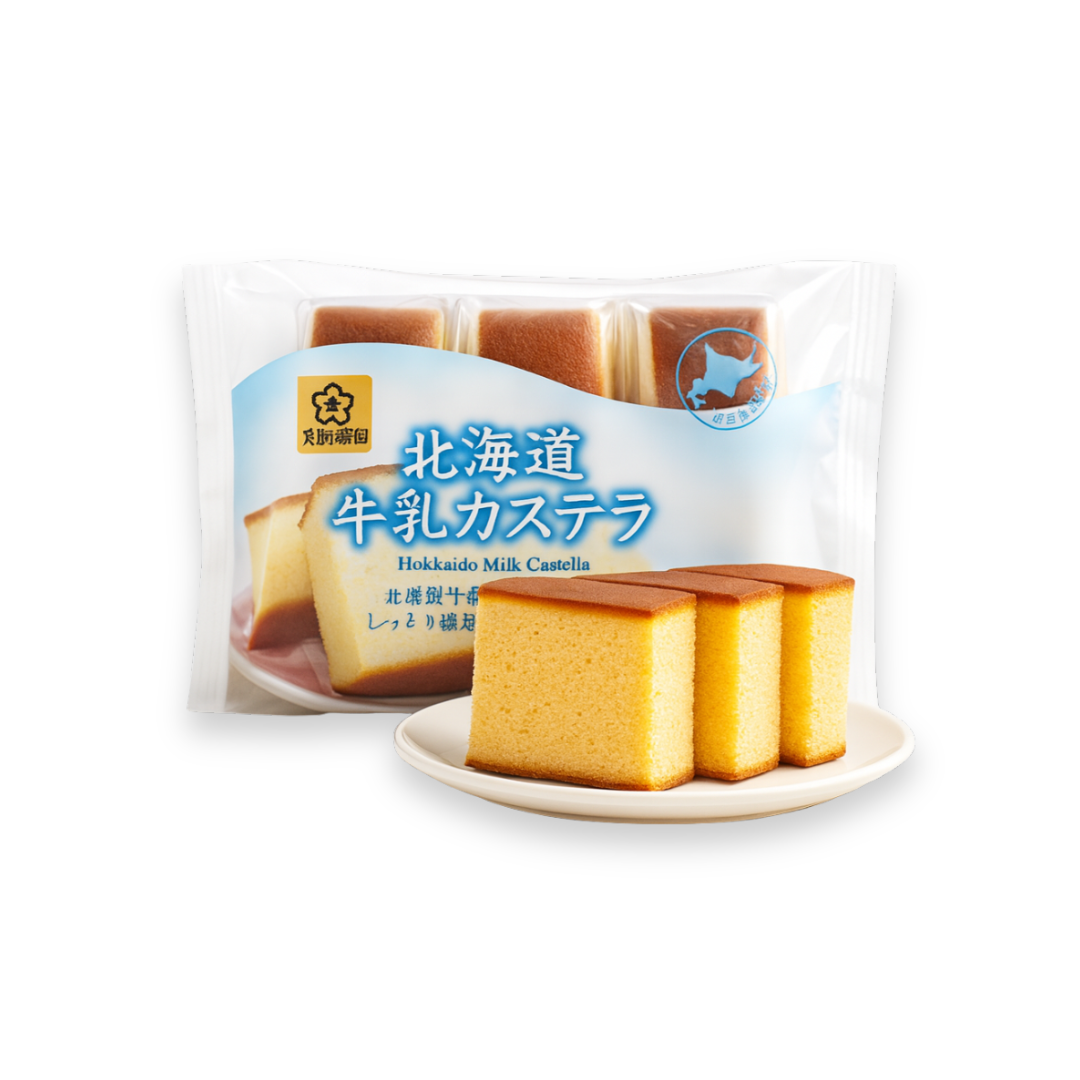 Sakura Seika Castella Hokkaido Milk