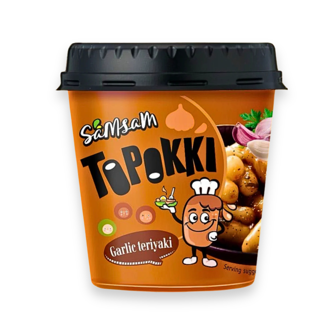 Samsam Topokki - Garlic & Teriyaki