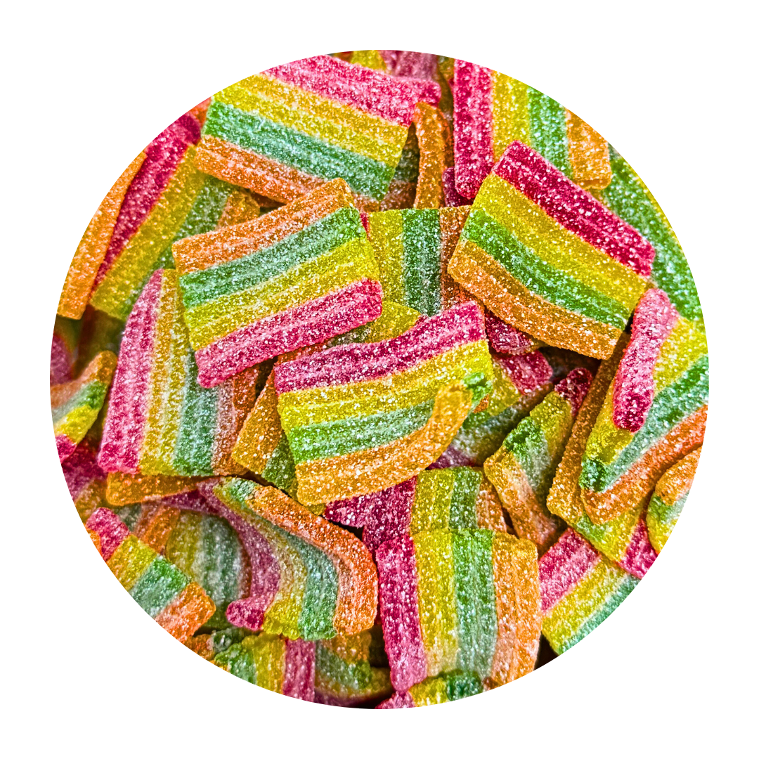 Sour Rainbow Bites