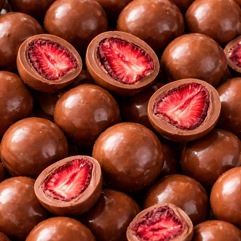 Lia's Gefriergetrocknete Schoko-Erdbeeren - Vollmilch