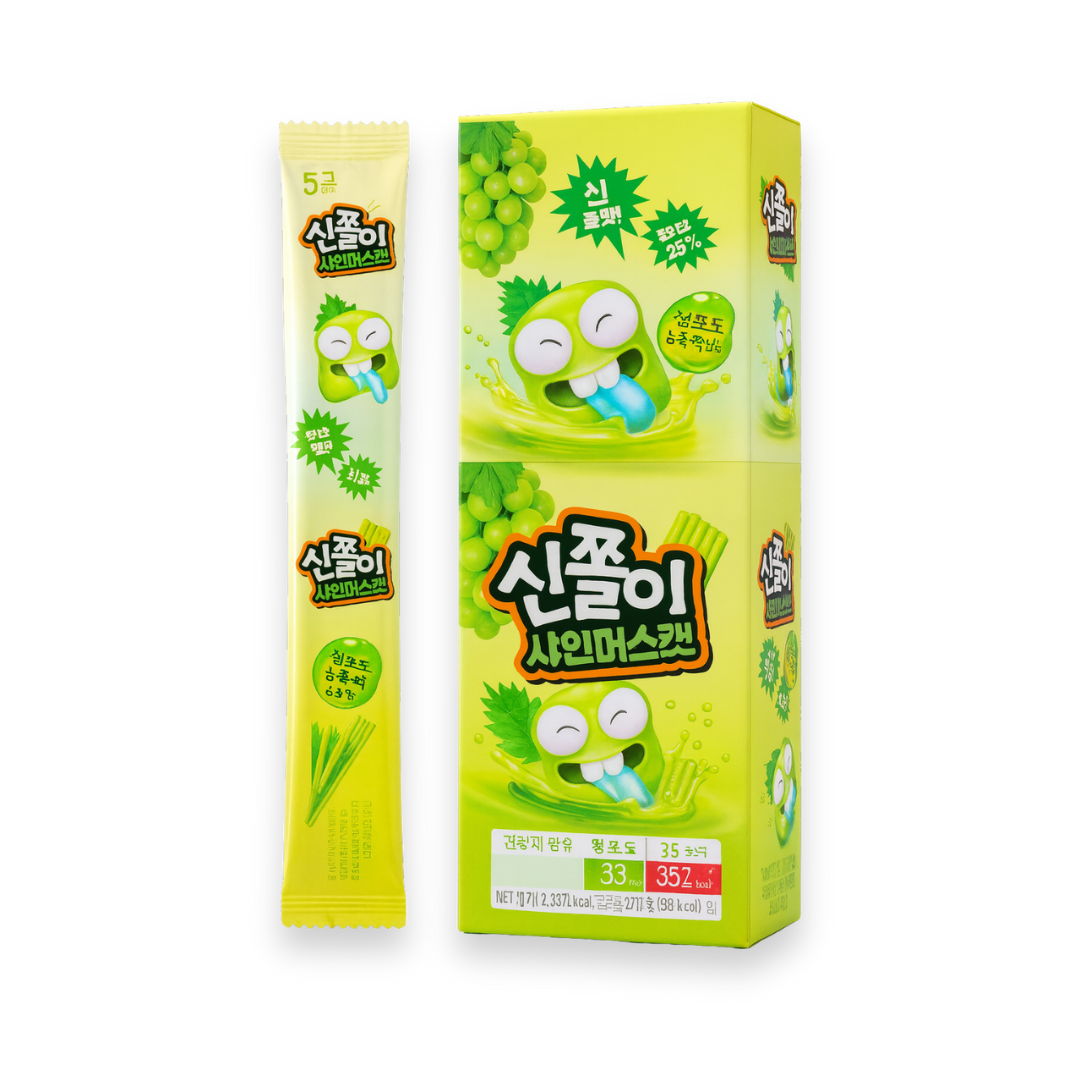 Long Sour Jelly Candy Muscat Box (20 Stk.)