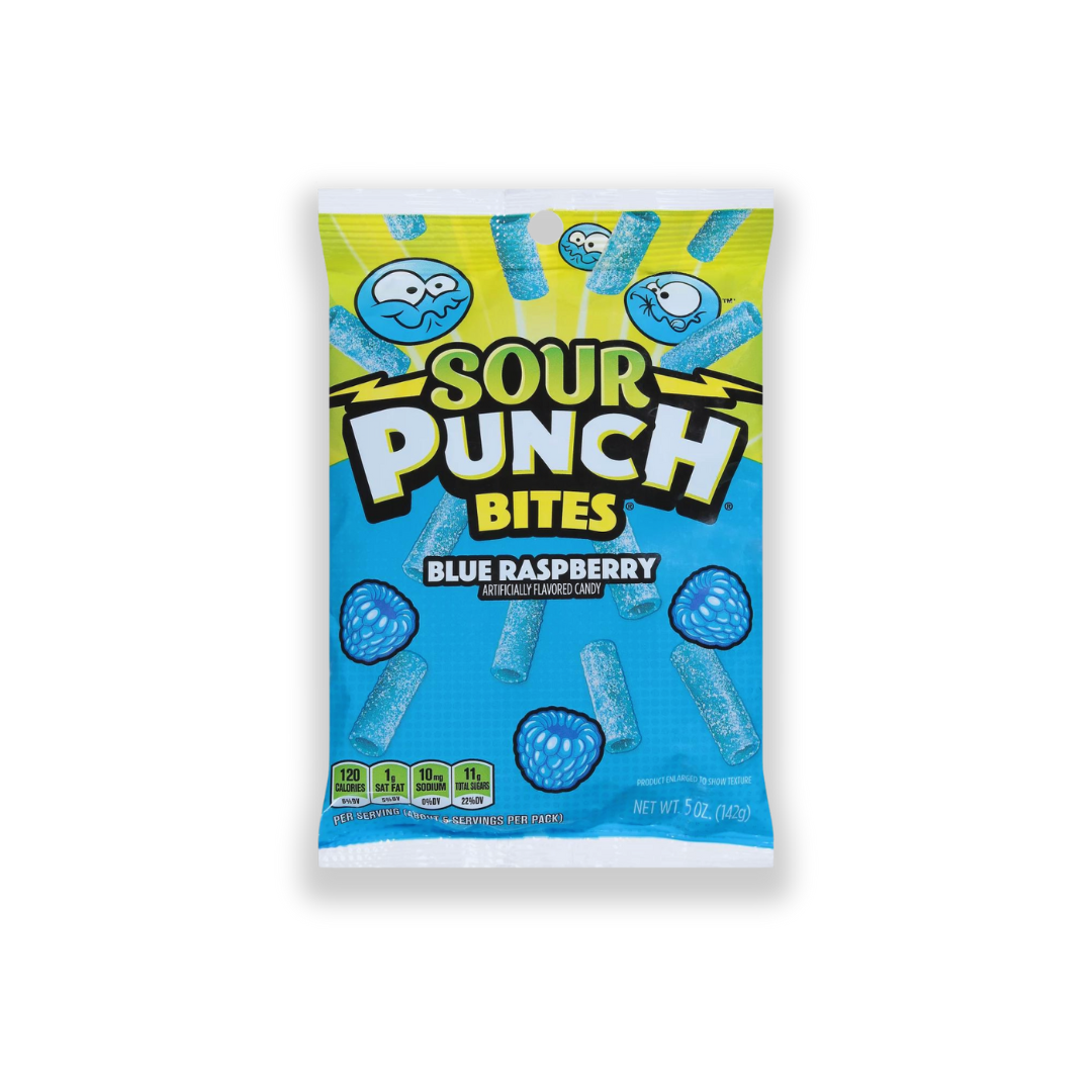 Sour Punch Bites Blue Raspberry