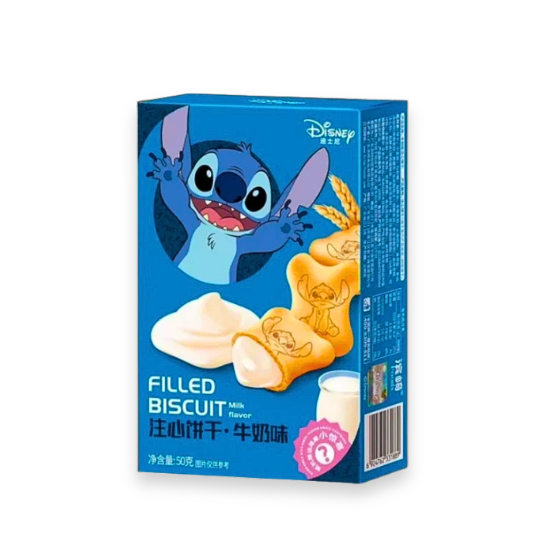 Disney Stitch Filled Biscuit Milk