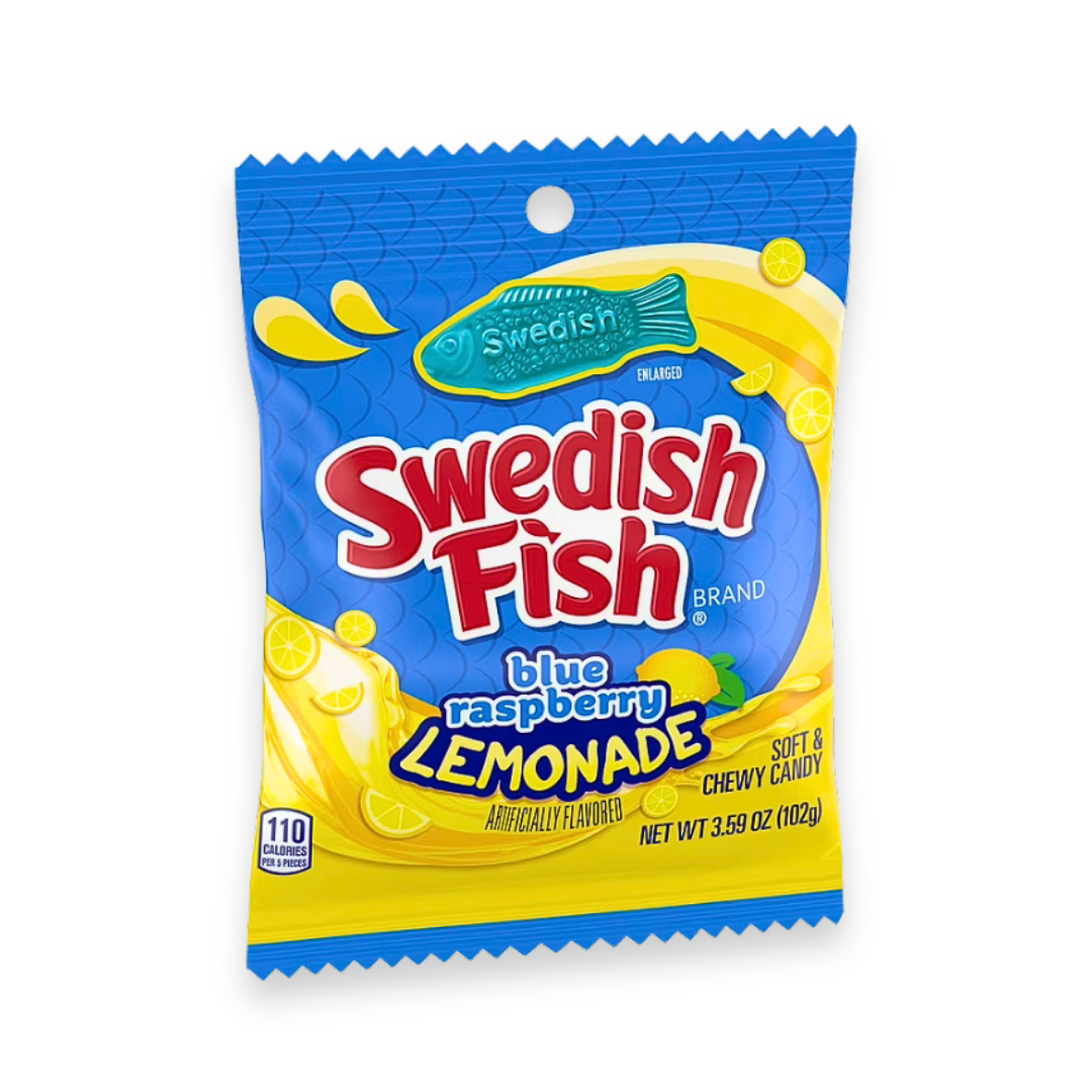 Swedish Fish Blue Raspberry Lemonade