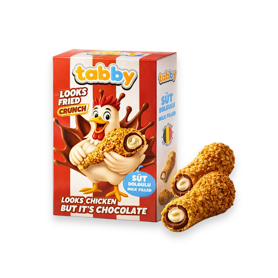 Tabby Milk Cream Filled Chicken Chocolate