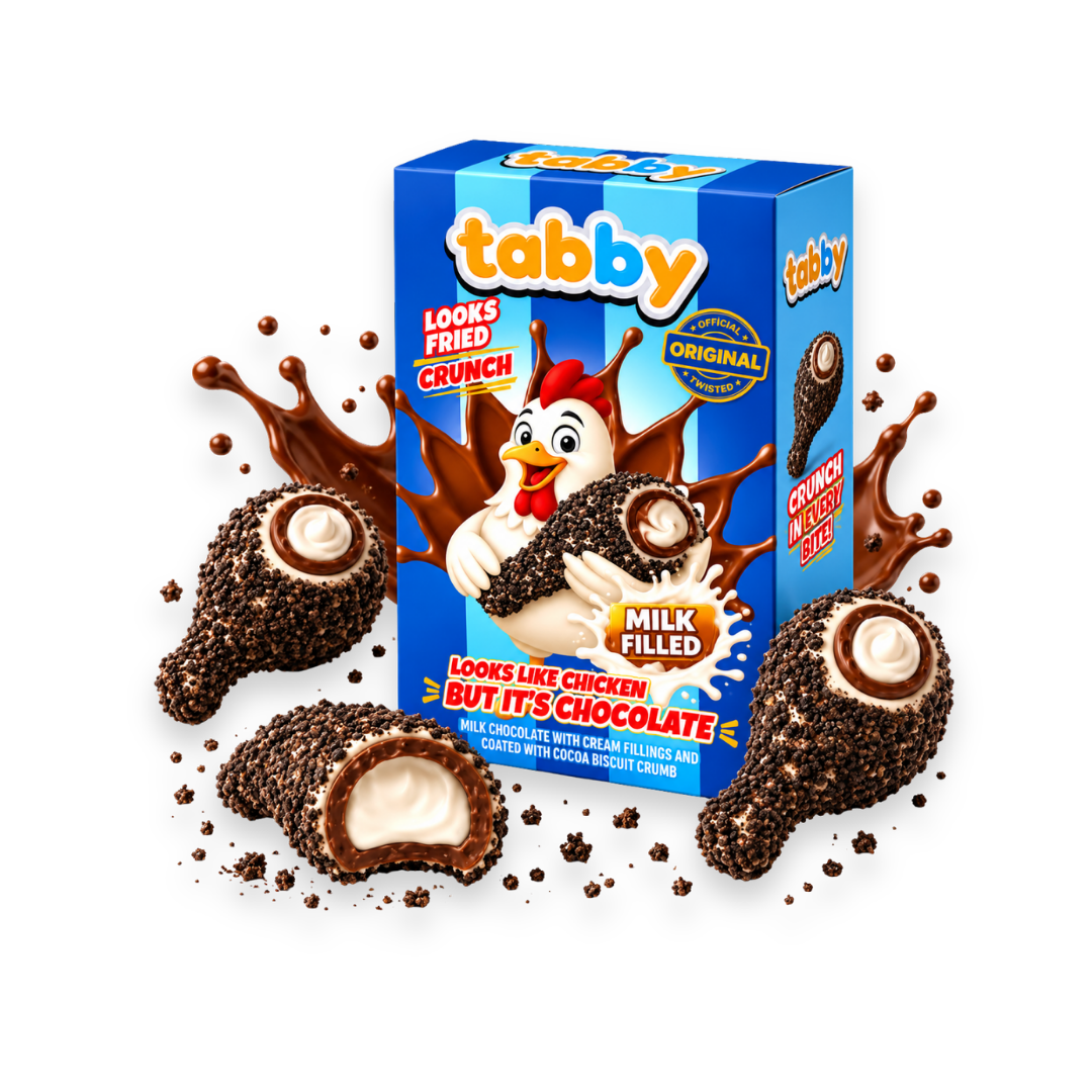 Tabby Chicken Cocoa Crumble