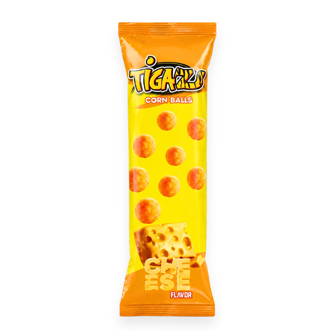 Tigaz Corn Balls - Cheese Flavor