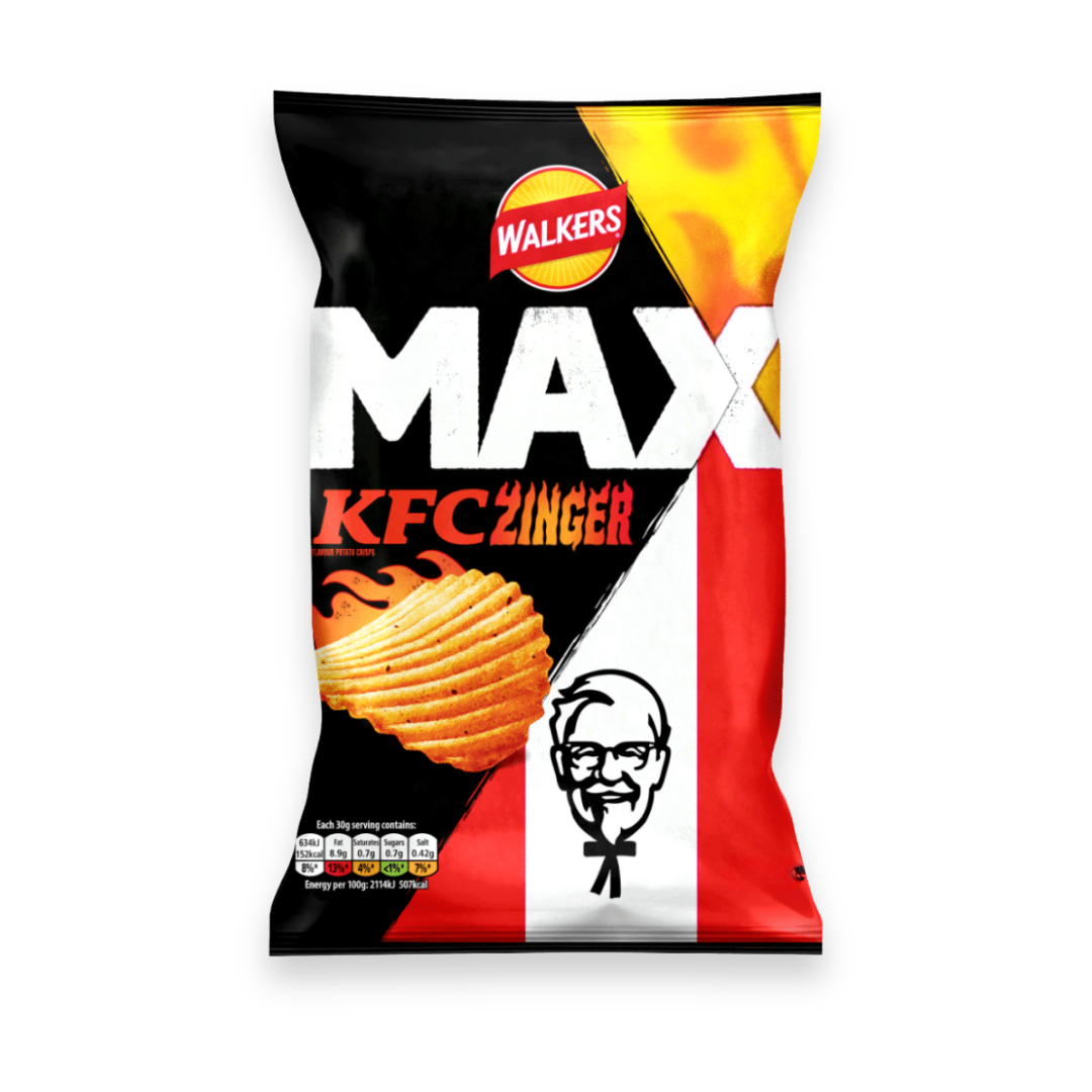 Walkers MAX KFC Zinger Chicken