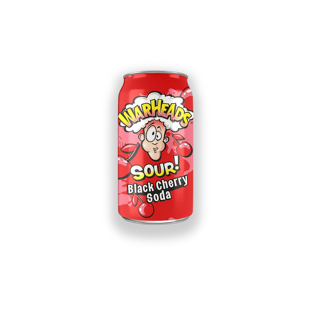 Warheads Sour Black Cherry Soda