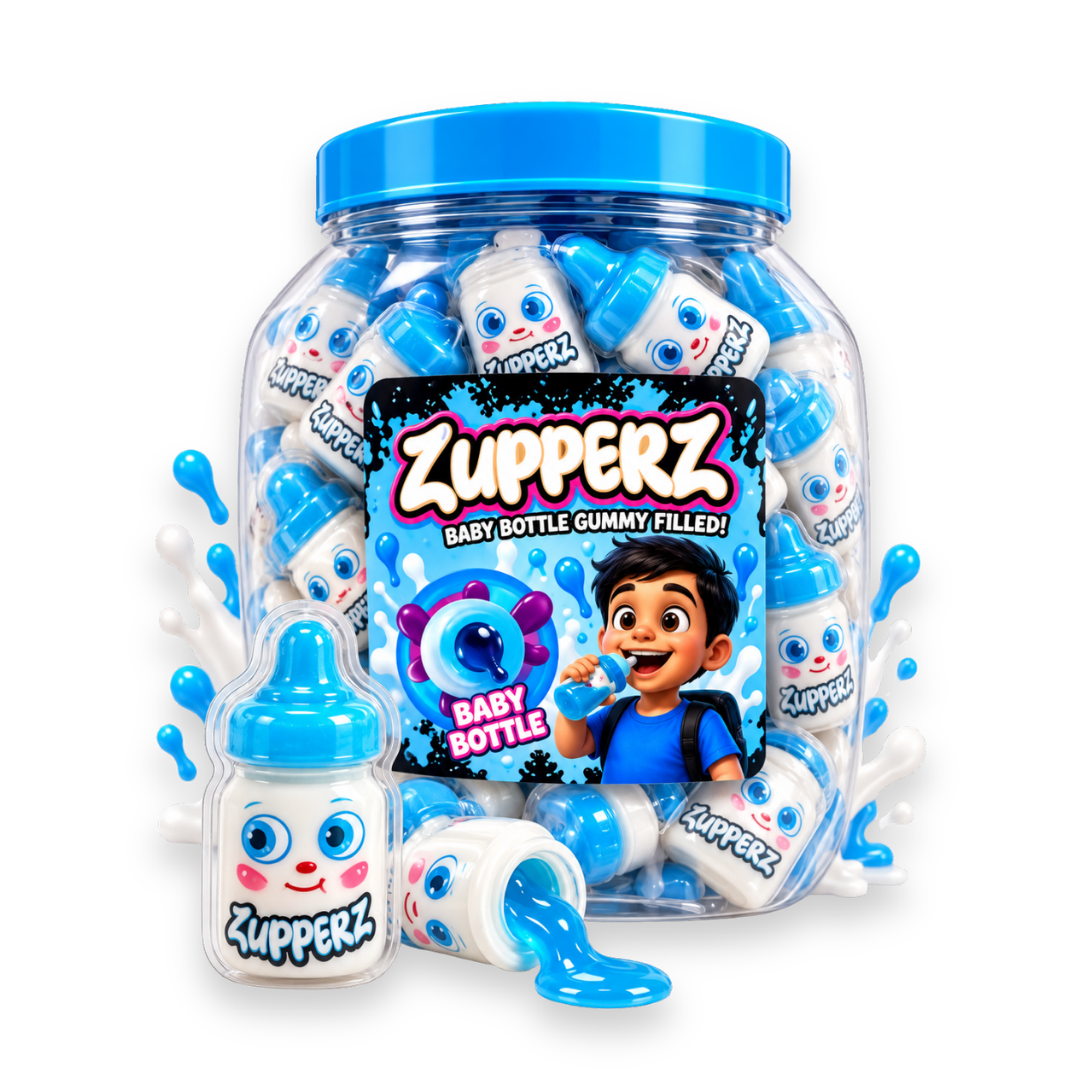 Zupperz Filled Bottle Blue